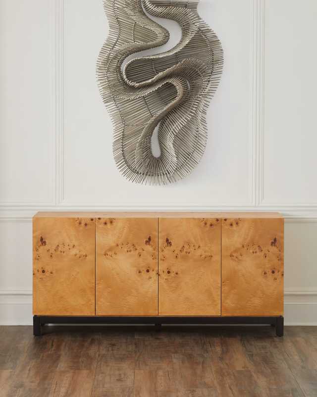 Burl Wood Credenza
